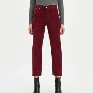 Levi's Burgundy Corduroys Size 30